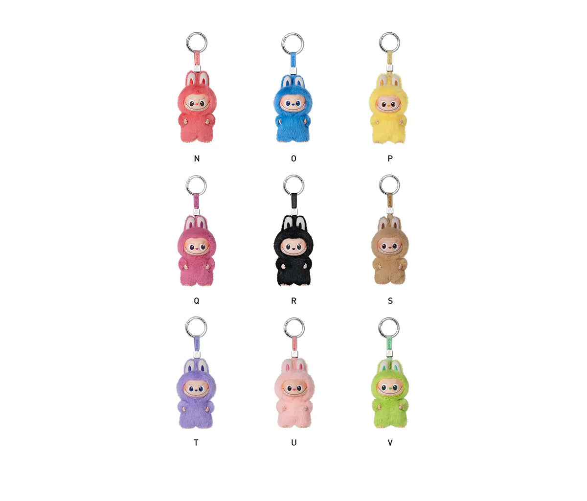 Pop Mart Labubu The Monsters Pin for Love Series Vinyl Plush Pendant (N-Z) Sealed Case (14 Blind Box)