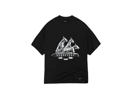 Bullterrier T-Shirt - Jet Black