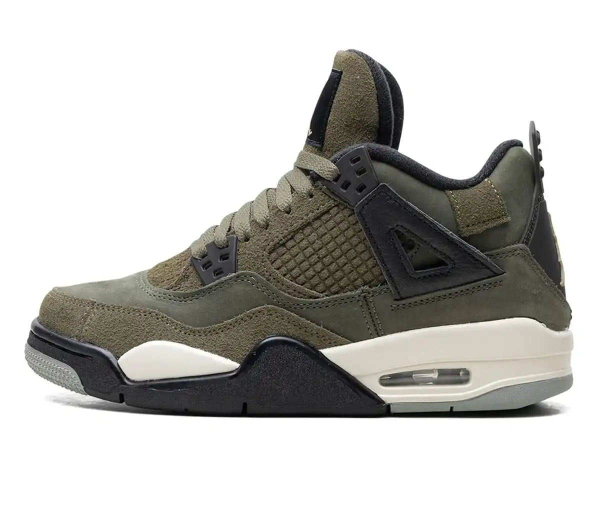 Air Jordan 4 Retro Craft Medium Olive (GS)