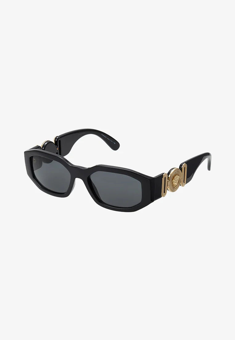 Versace MEDUSA BIGGIE UNISEX - Sluneční brýle - black