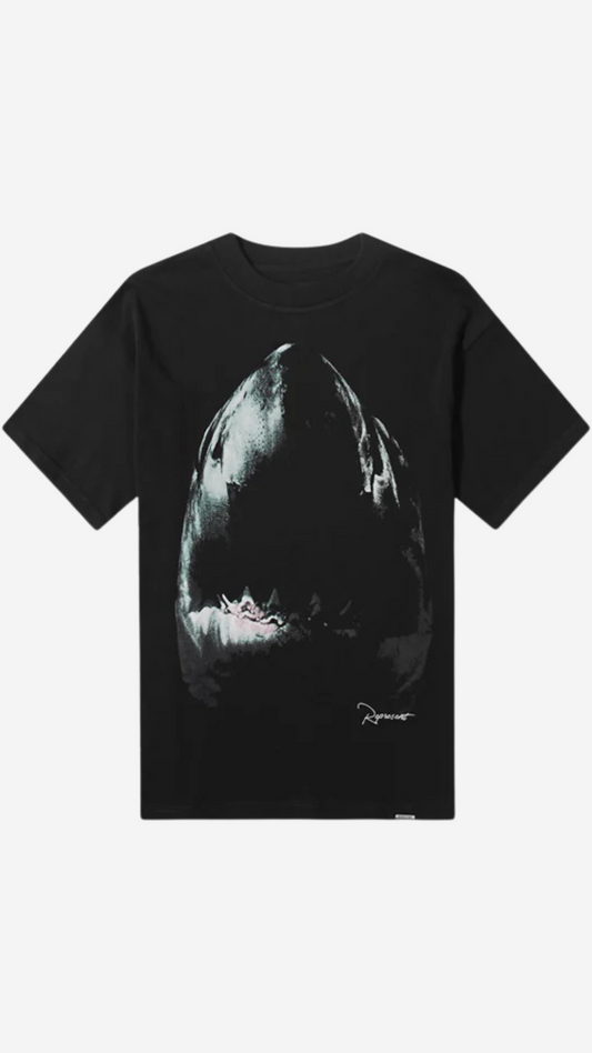 Represent Shark T-Shirt Jet Black