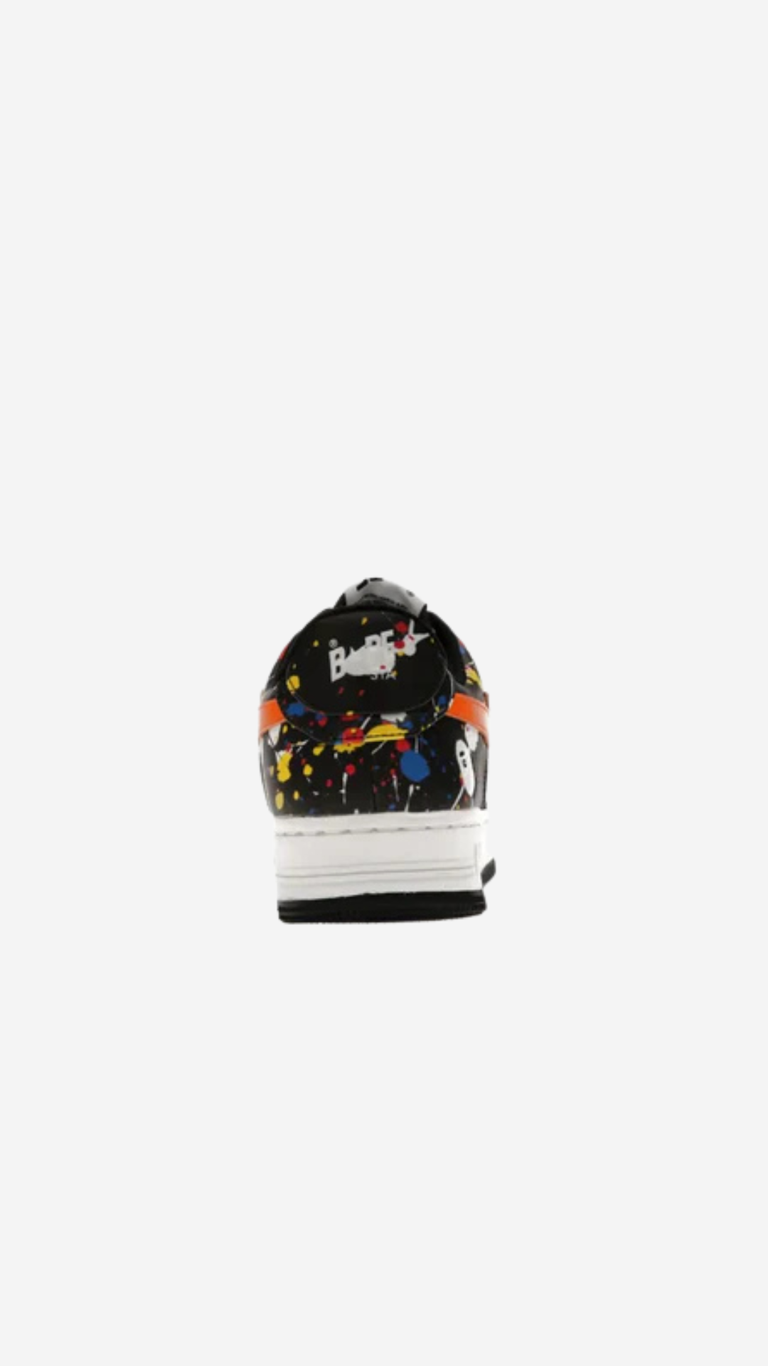 Bape A Bathing Ape Bape Sta Paint Splatter Black