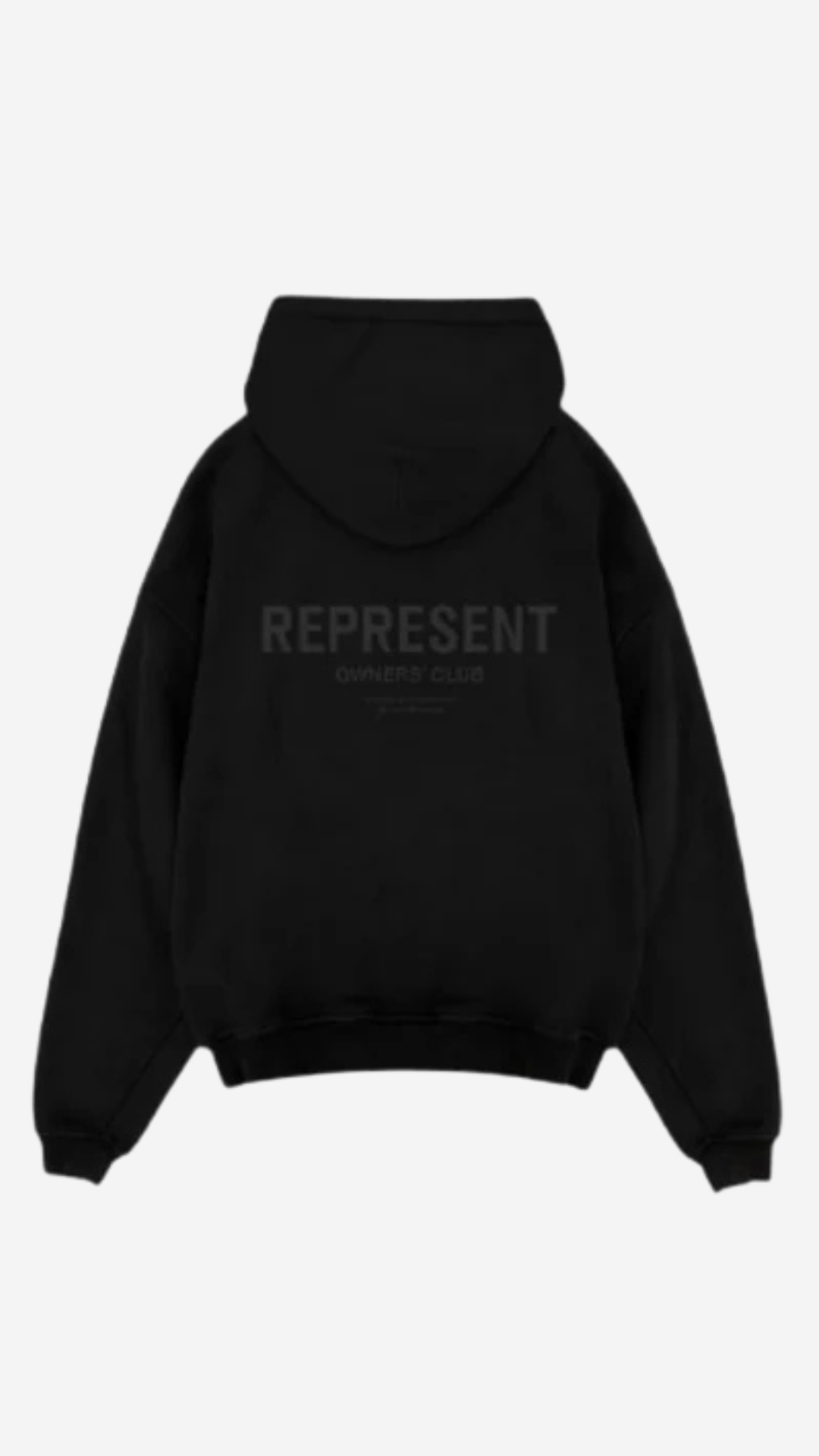 Represent Owners Club Hoodie Matte Black
