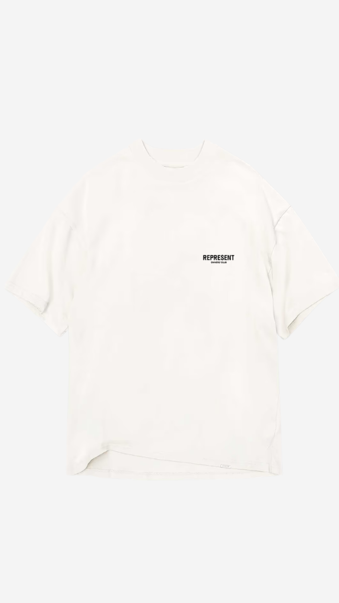 Represent Owner's Club T-Shirt Flat White/Black