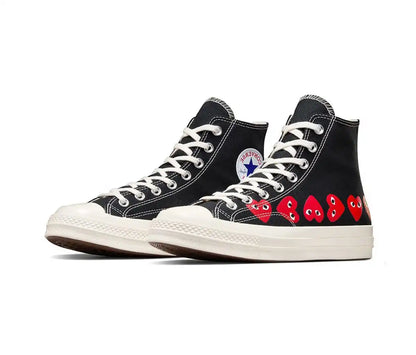 Converse Chuck Taylor All-Star 70 Hi Comme des Garcons PLAY Multi-Heart Black