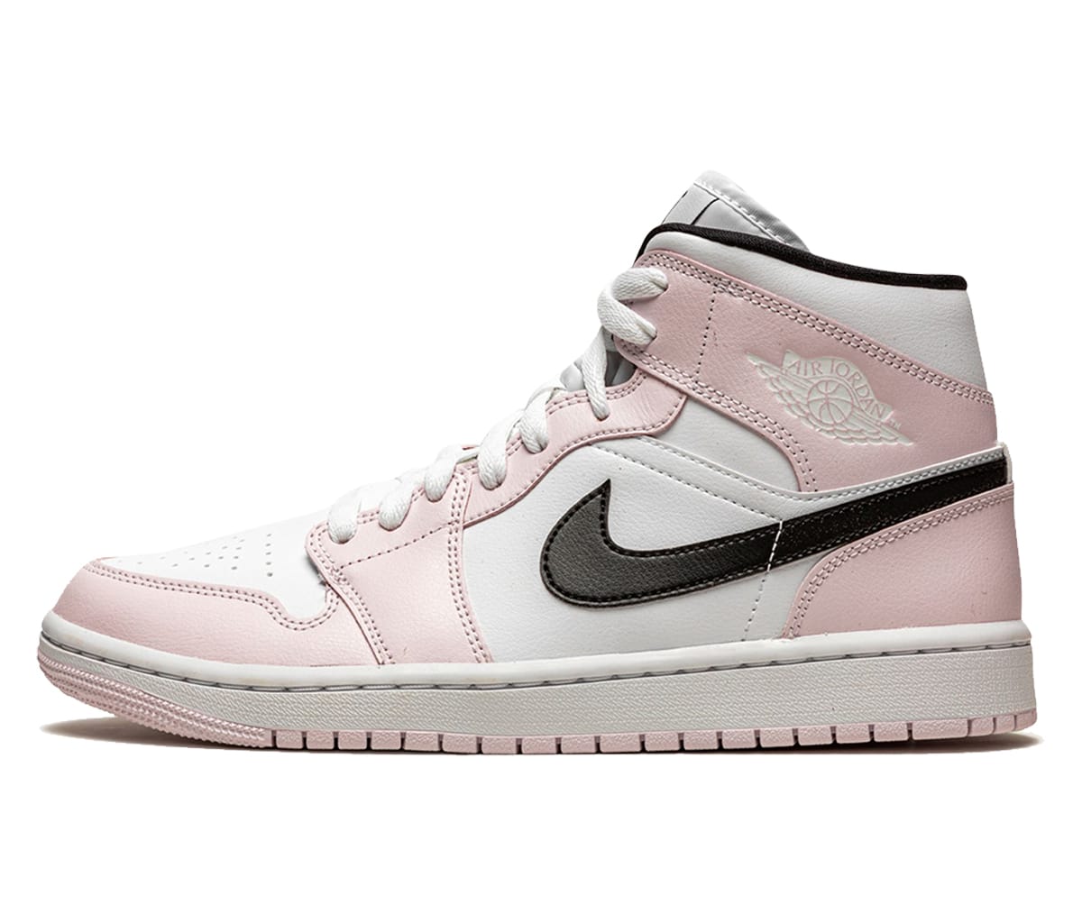 Jordan 1 Mid Barely Rose (Women's)