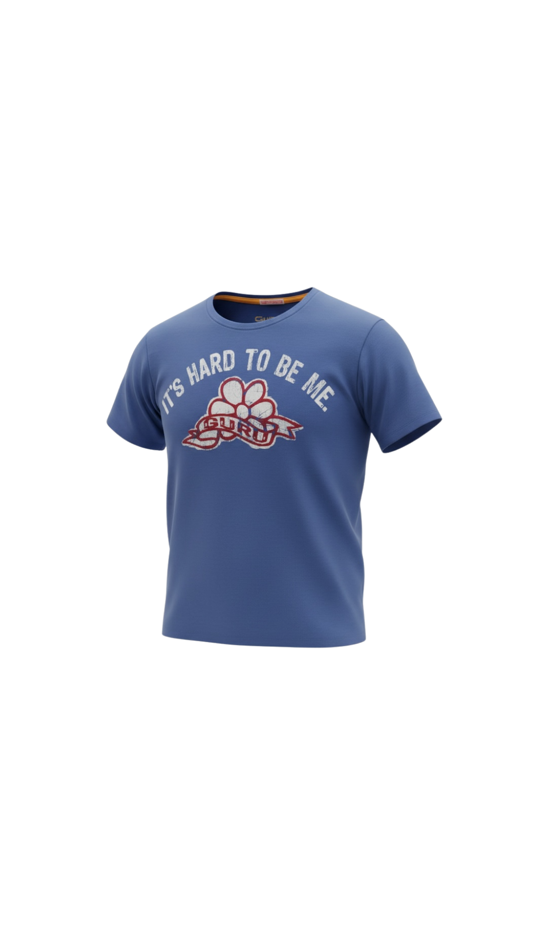 Guru “It’s Hard To Be Me” T-Shirt – Blue