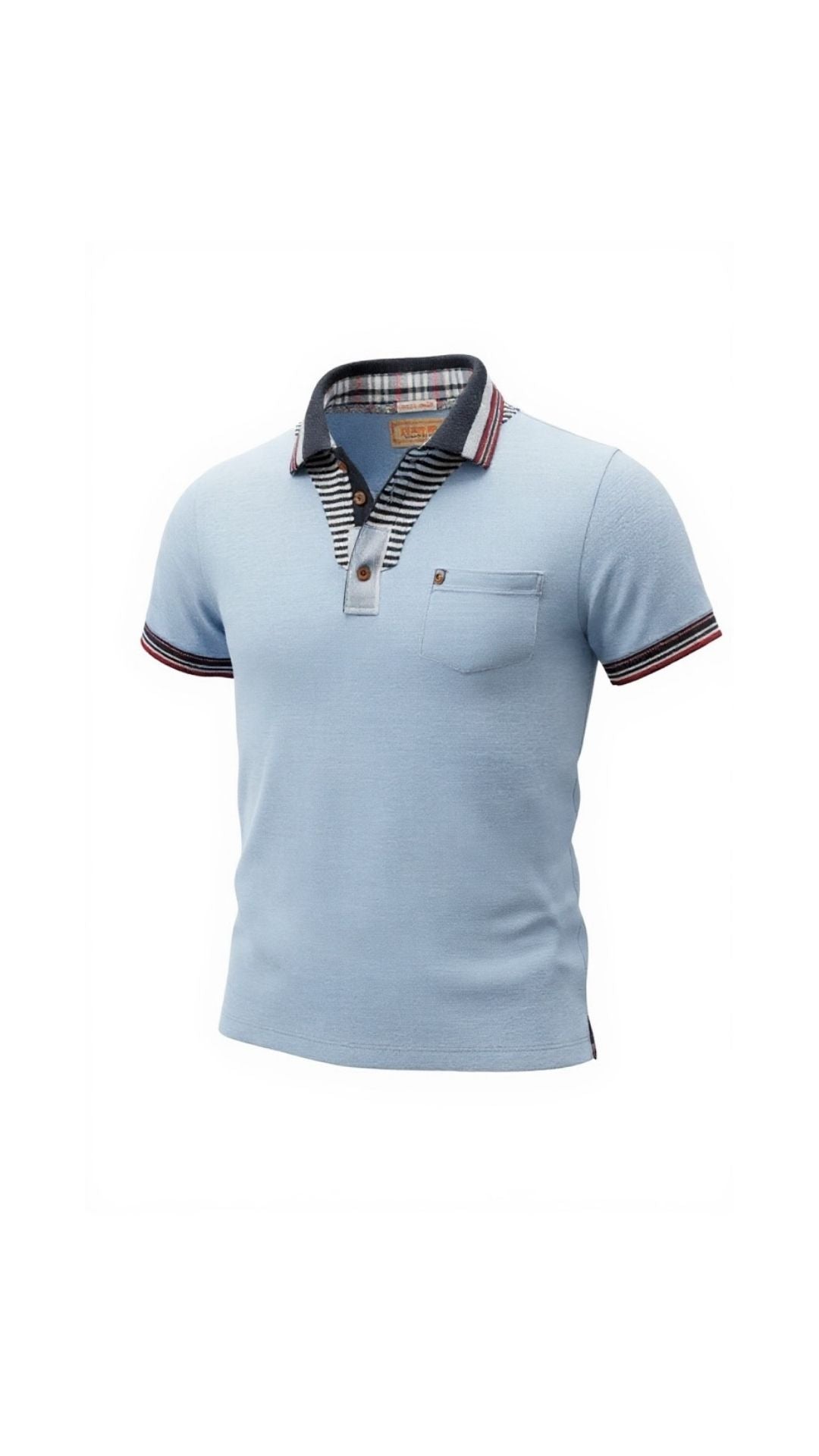 Lifes & Daisy Polo – Light Blue
